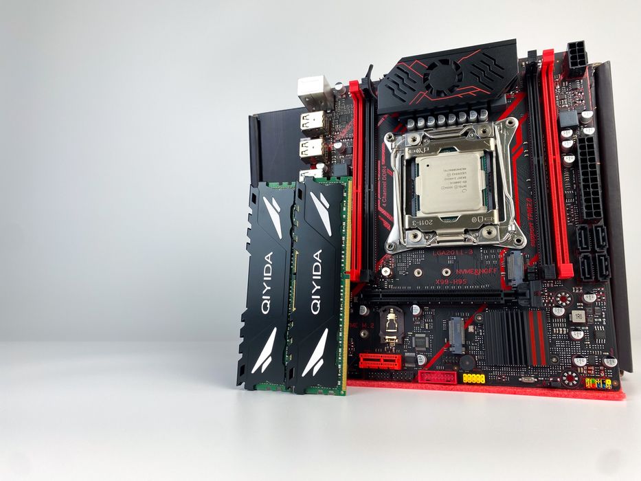Ігровий комплект X99 Xeon E5 2680v4 Qiyda H9S 16Gb [32gb] ПК Збірка