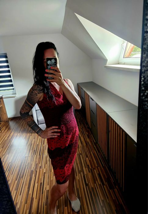 Sukienka koronkowa Tommy Hilfiger