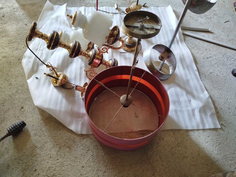 Pack de vários candeeiros  para restauro