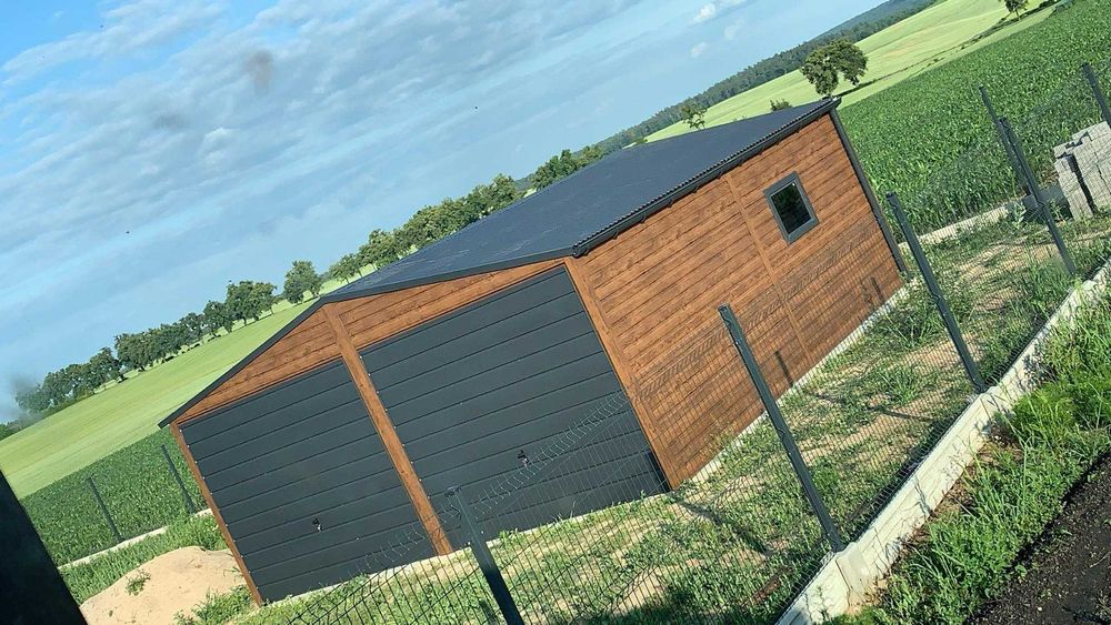 Garaże blaszane Premium, każdy wymiar, producent, profil zamknięty