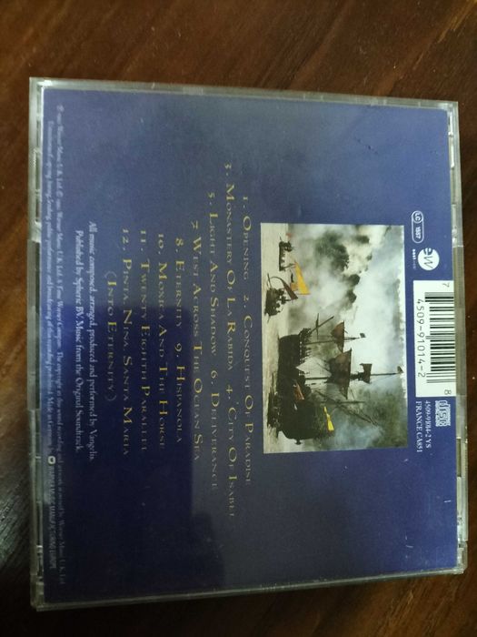Vangelis 1492- Conquest of Paradise em muito bom estado.