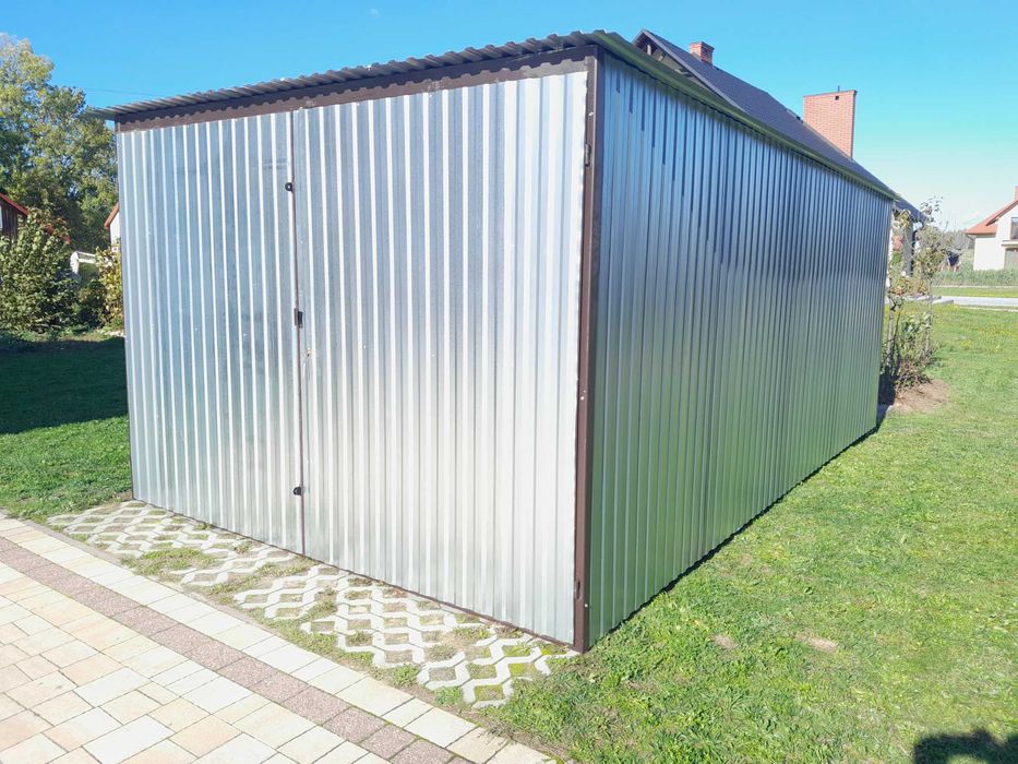 Garaż blaszany 3x5 Na budowe