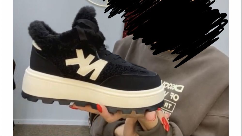 Buty ocieplane owieczka 40