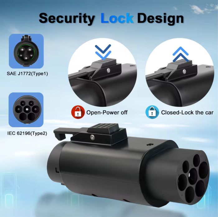 Перехідник Type 2 на Type 1 від виробника GUIWING.