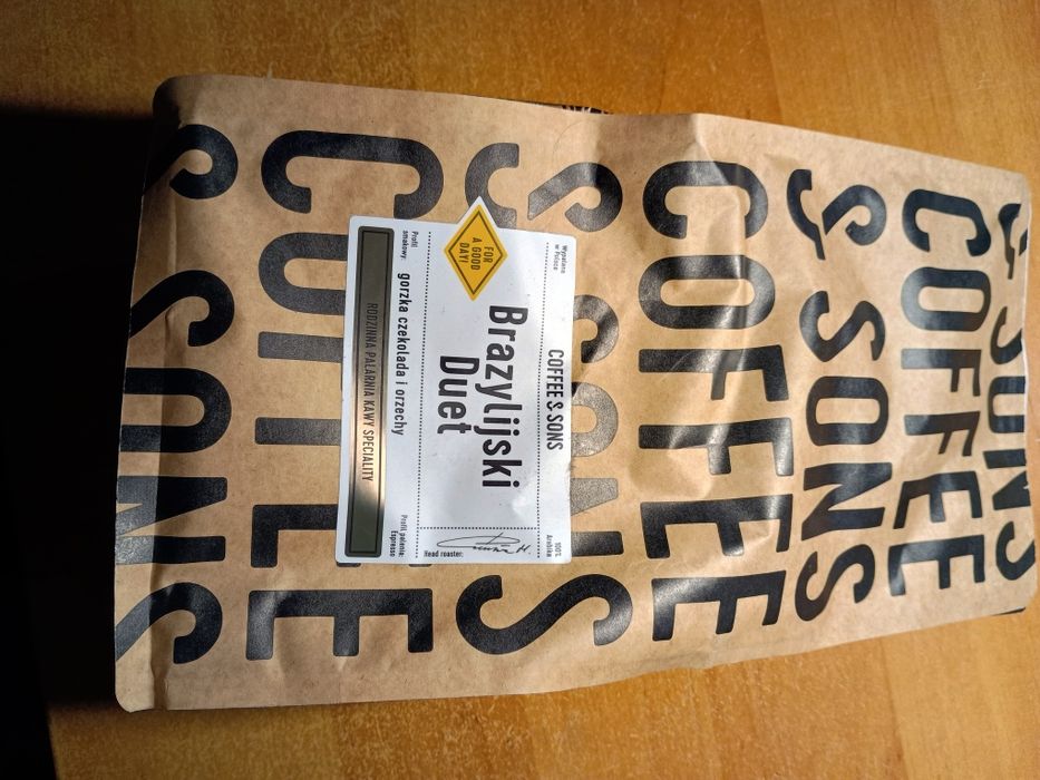 Kawa ziarnista Brazylijski Duet Coffee & Sons 1kg