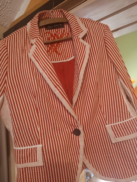 Oryginalna marynarka damska Zara r.XL