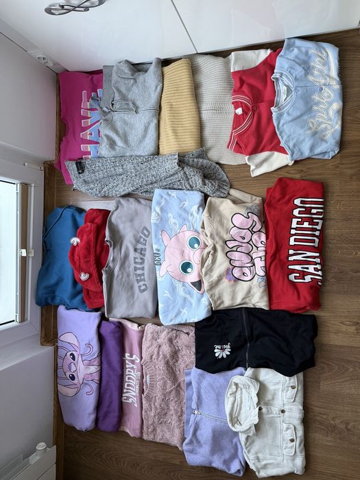 Giga paka 158/164 ponad 120szt Zara H&M Reserved House Cropp