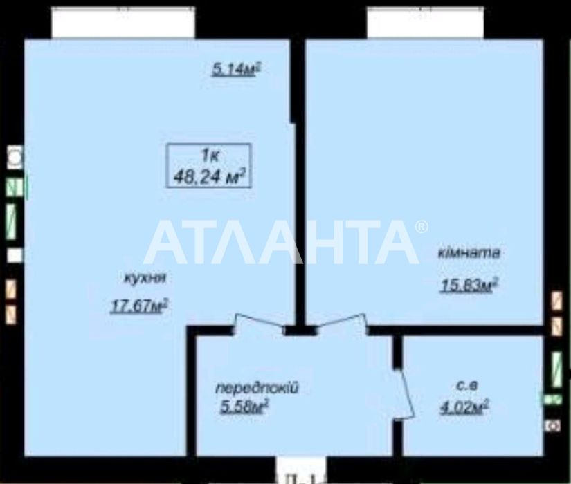 1-к квартира в ЖК Famili Park без комісії для покупця