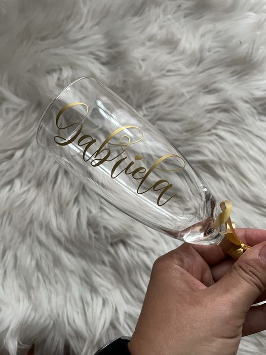 Personalizowana szampanówka z napisem Gabriela