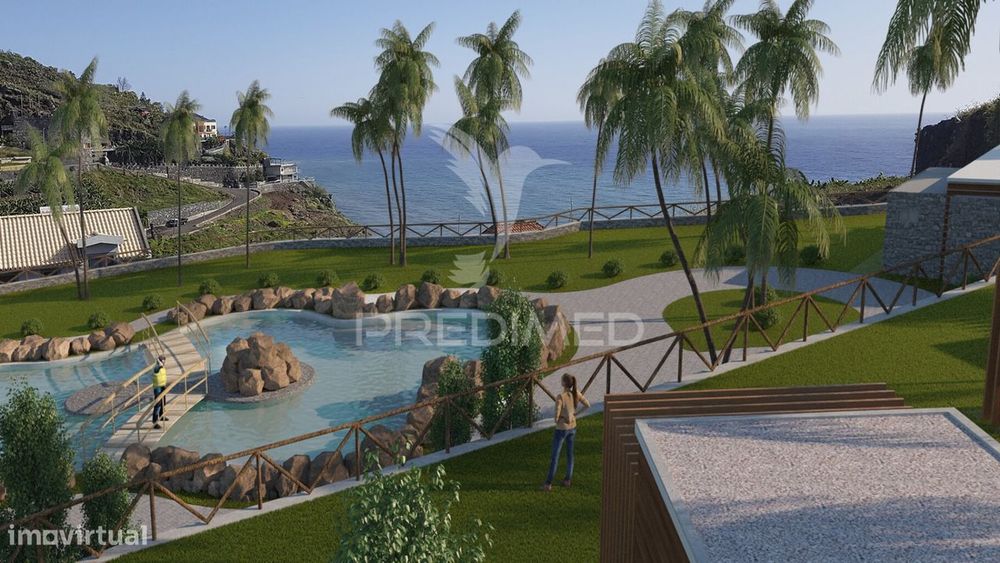 Terreno com projeto aprovado para construção de aldeamento turístico