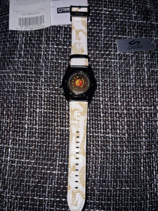 Zegarek Seiko limit wersja Bruce Lee