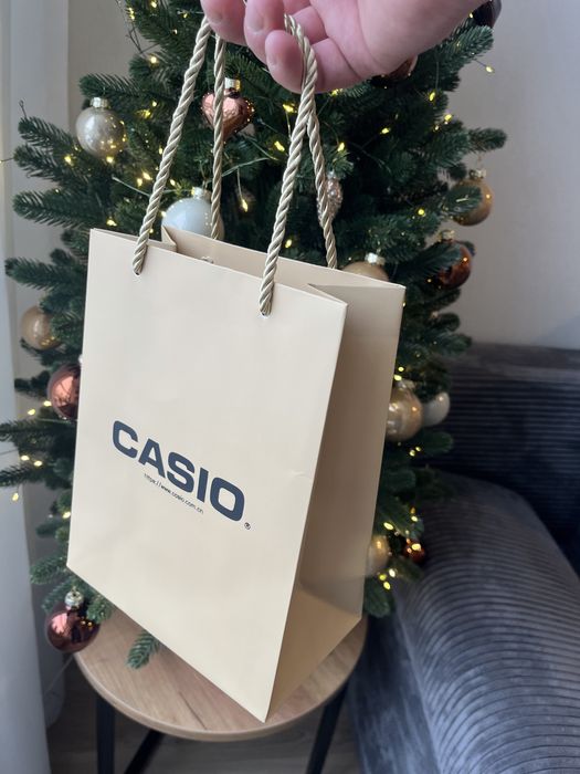Брендовий пакет Casio брендований/упакування/пакетик