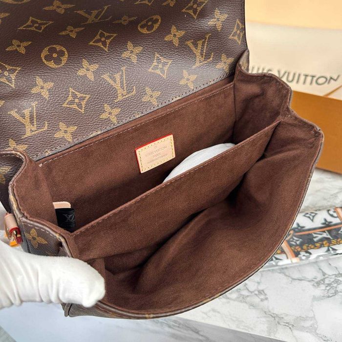 Жіноча сумка Louis Vuitton Pochette Metis Monogram (люкс качество)