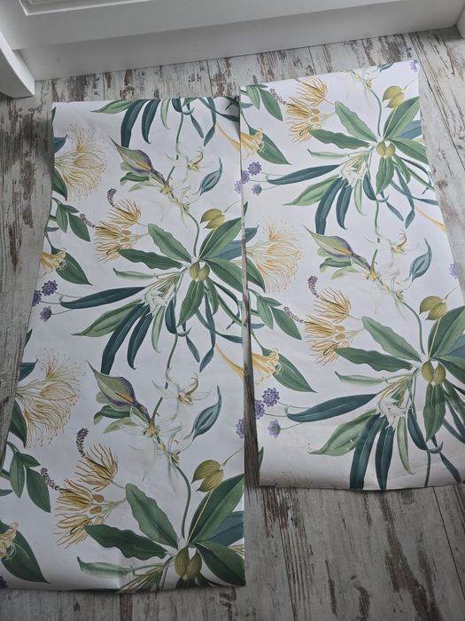 Tapeta z motywem roślin