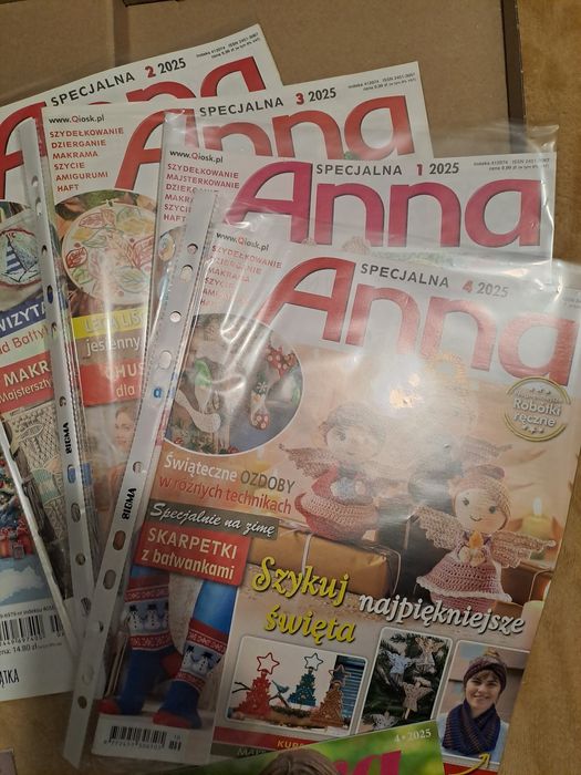 Gazety DIY Haft Rękodzieło Dzianiny Komplet