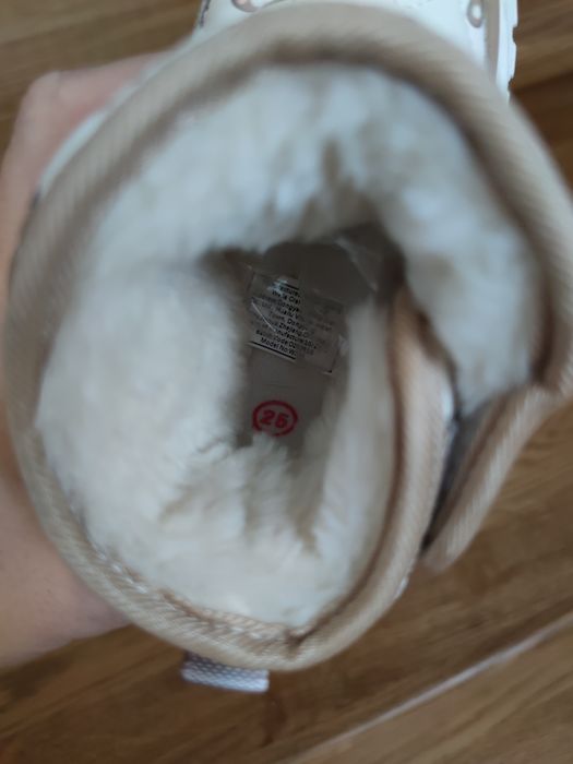 Дитячі зимові сапожки/ дутики, 24-25 розмір