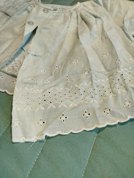 Вишита сорочка для дівчинки 0-3 міс.