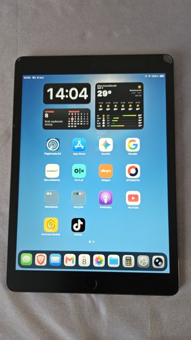 Ipad 9 64gb 3 letni czytać opis