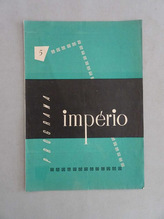Programa cinema Império Sabrina 1954