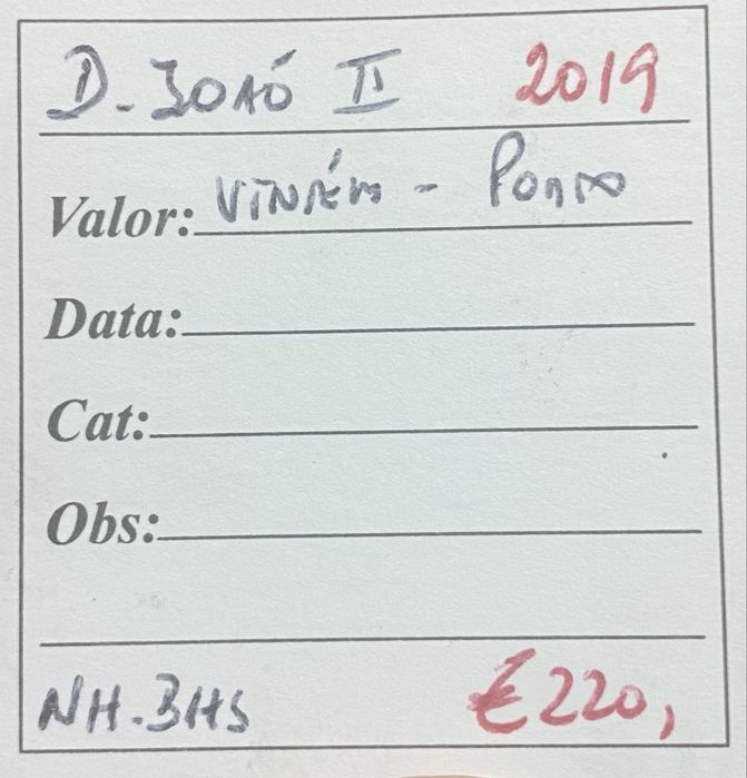 Moeda (2019) D. Joao II - Vintem Porto