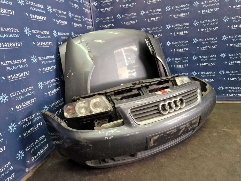 Frente completa usada AUDI A3 8L Fase 2 1.9 TDI capot parachoques guardalamas oticas radiador