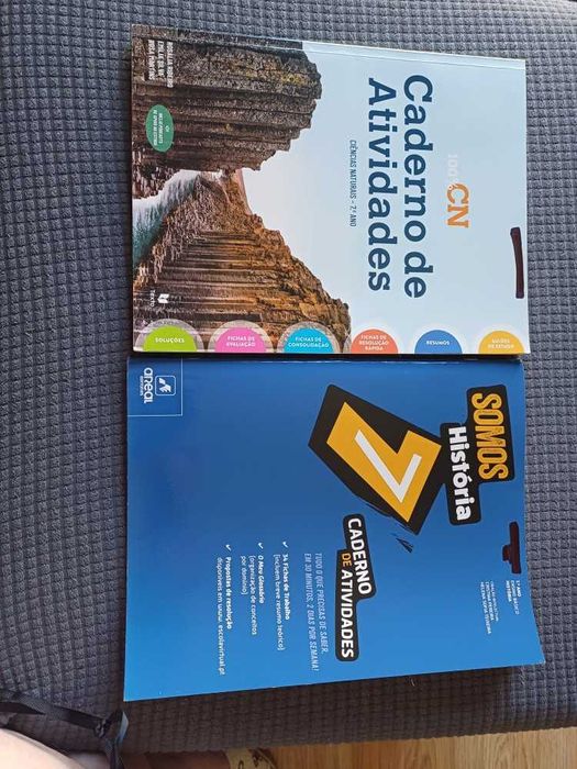 Livros escolares 7º ano (Vários)