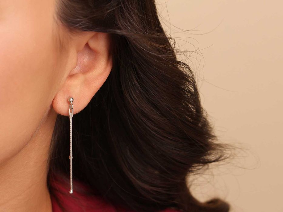 Kolczyki srebrne p.925 sztyft