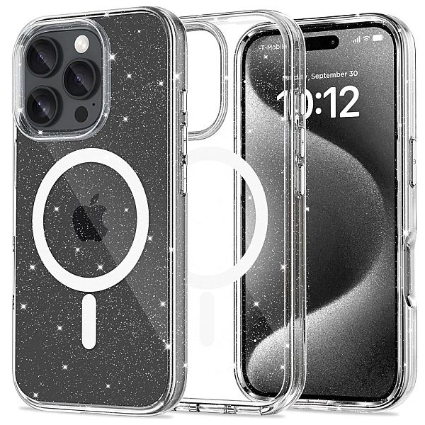 Etui Tech-Protect FlexAir Hybrid MagSafe na iPhone 16 Pro - przezroczy