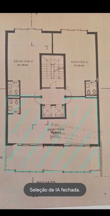 Escritório Sto Ovídio Gaia 100m² garagem privativa, terraço e elevador