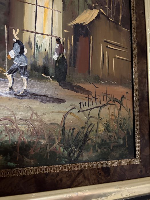 Quadro Oleo A Gomes