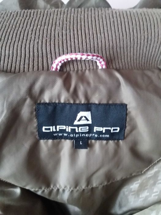 Płaszcz pikowany zimowy damski ALPINE PRO