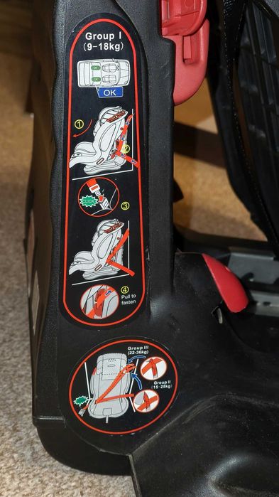 Fotelik Coto Baby Salsa, 9-36kg