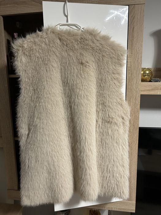 Kamizelka futrzana r 38 zara