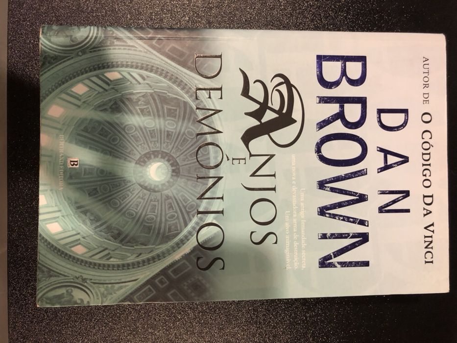 Livro Anjos e Demónios(inclui portes de envio)