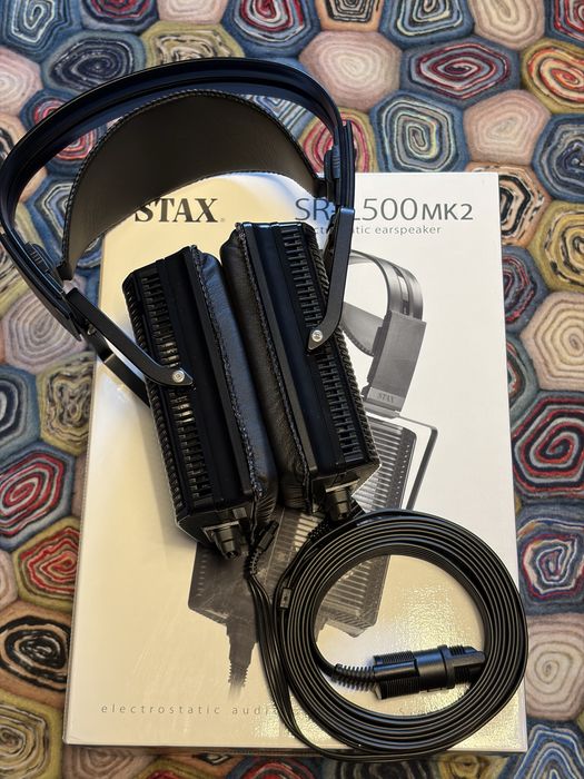 Sluchawki elektrostatyczne Stax SR-L500 mk2