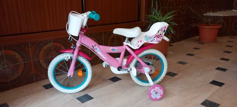 Bicicleta Minnie Mouse 14 polegadas