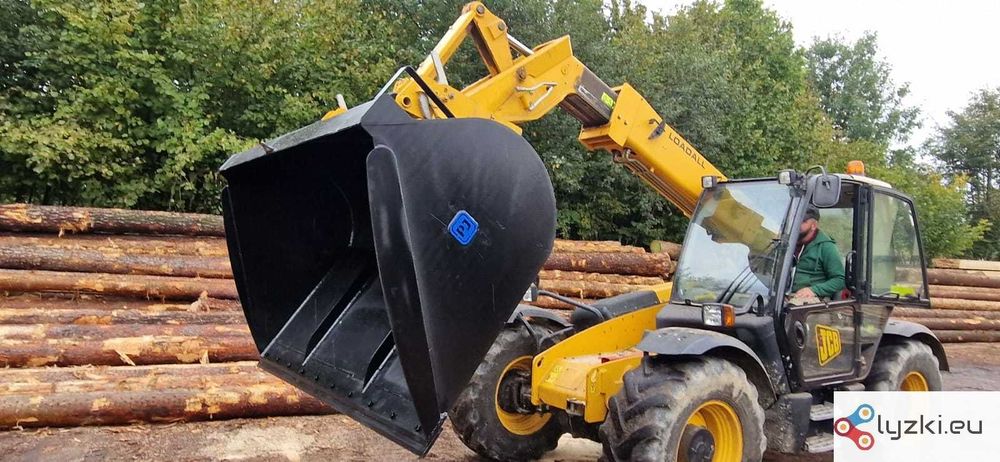 Łyżka szufla 2,5m3 zbożowa 2,5m3 JCB QFit Manitou Merlo 2x lemiesz