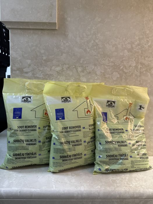 Очисники сажі ,очисники скла,кубики для розпалювання