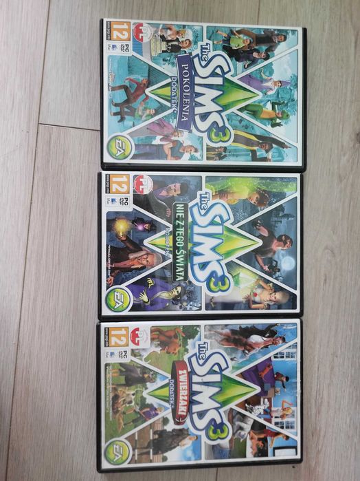 The sims 3 dodatki (pokolenia, nie z tego świata, zwierzaki)