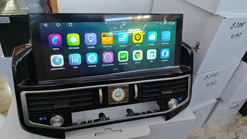 Штатная магнитола Toyota land cruiser 200 android GPS WiFi SIM card