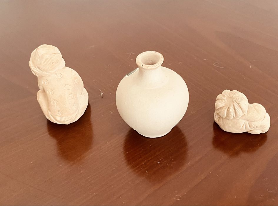 Фігурки ізглини -аксакали, вазочка , сувенір із Узбекистану