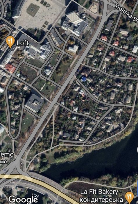 Земельна ділянка в центрі міста