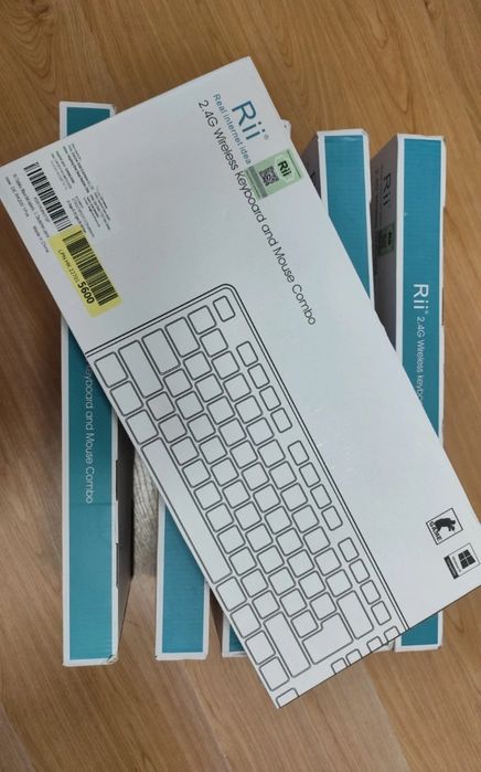 Teclado e rato sem fio - RII k200 - Layout Alemão - Novos
