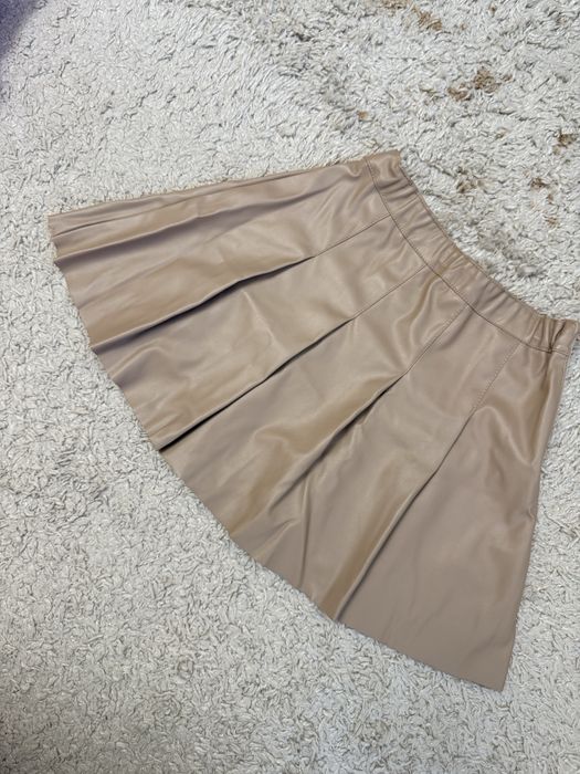 Дитяча шкіряна спідниця zara 116