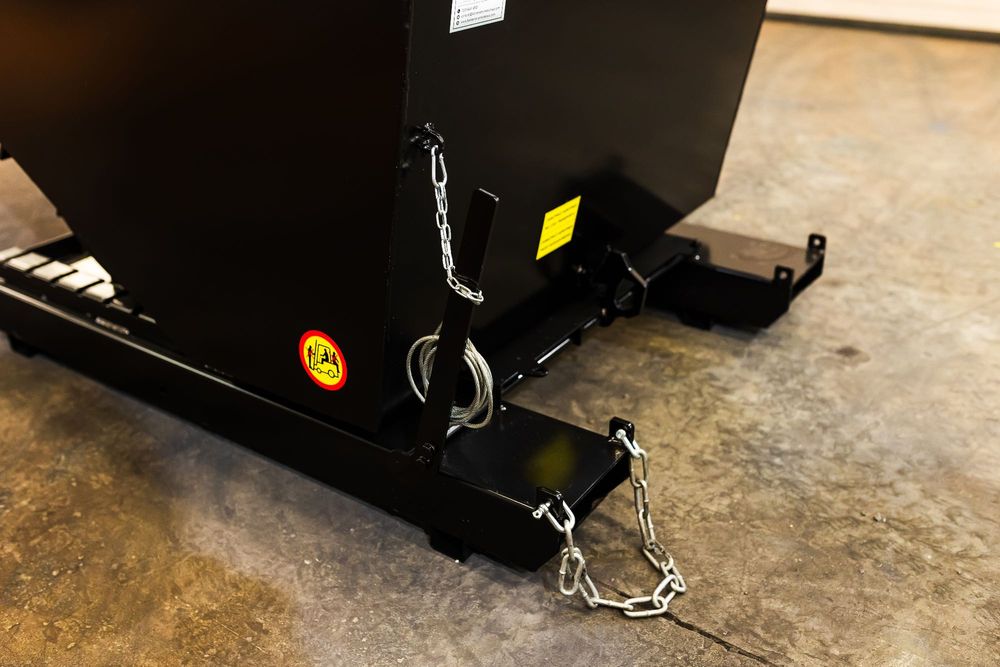 Kontener / Koleba / Kontener samowyładowczy / Kontener metalowy 900L