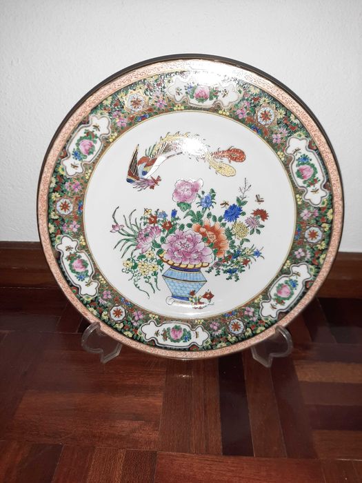 Prato decorativo chinês