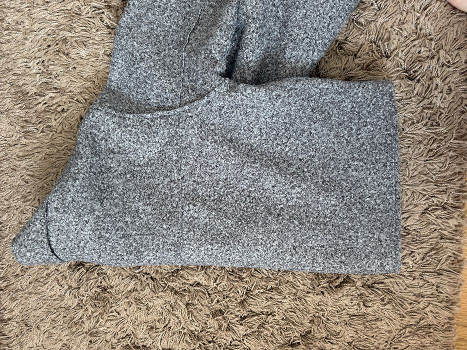 Женская короткая серая курточка пиджак zara