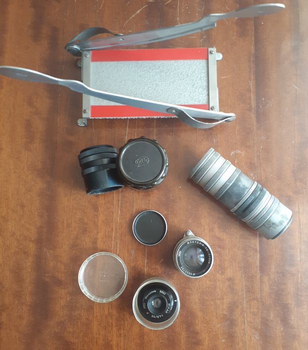 Фотоприладдя, фотооб'ективи, інше
