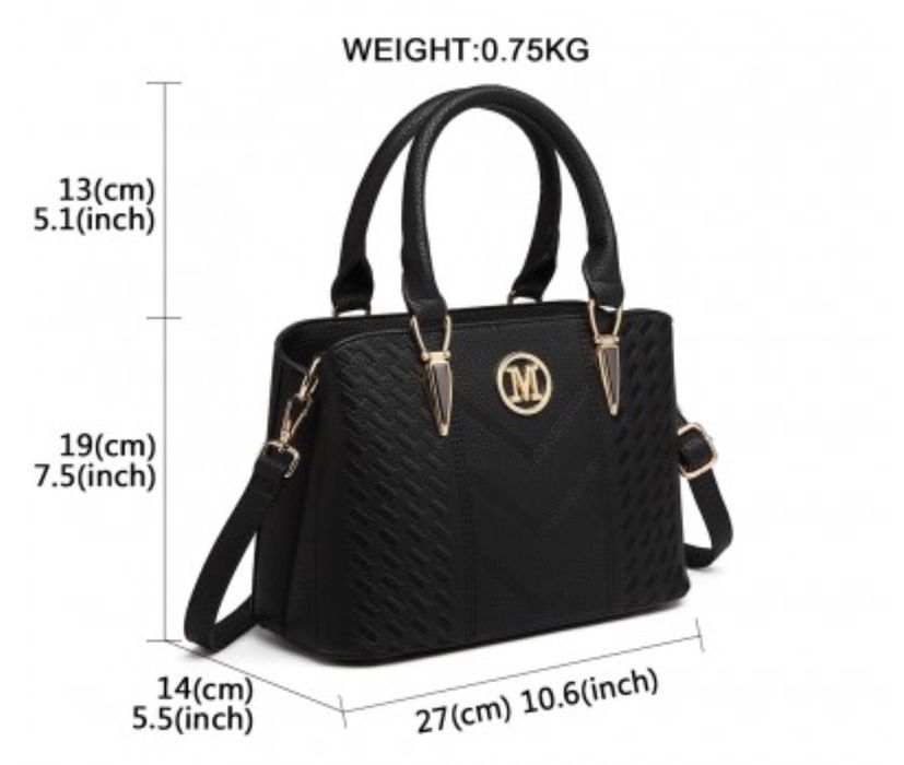 Torebka MISS LULU, NOWA, angielski producent.