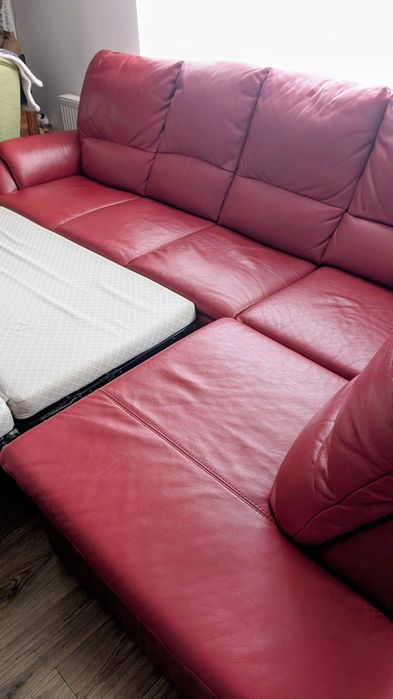 Kanapa rogówka rozkładana BARDZO DOBRY STAN